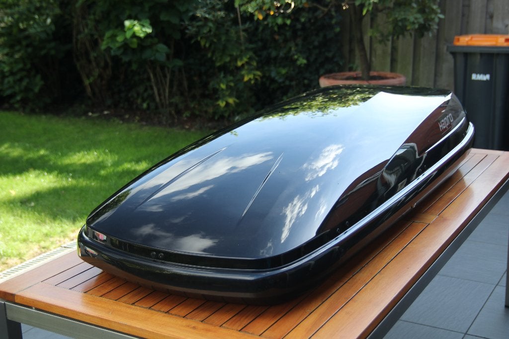Dakkoffer Hapro LxBxH=190x80x31 cm, Auto diversen, Ophalen, Gebruikt