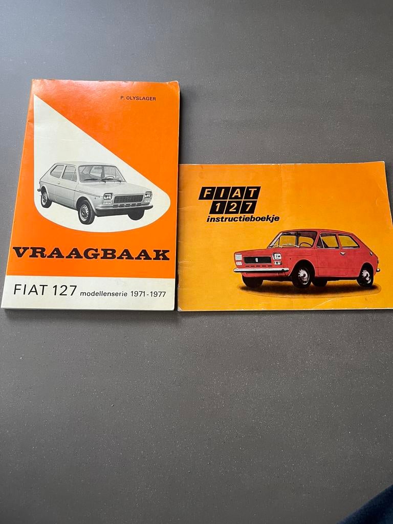 Fiat 127 Vraagbaak + Instructieboekje Origineel jaren 70, Ophalen of Verzenden