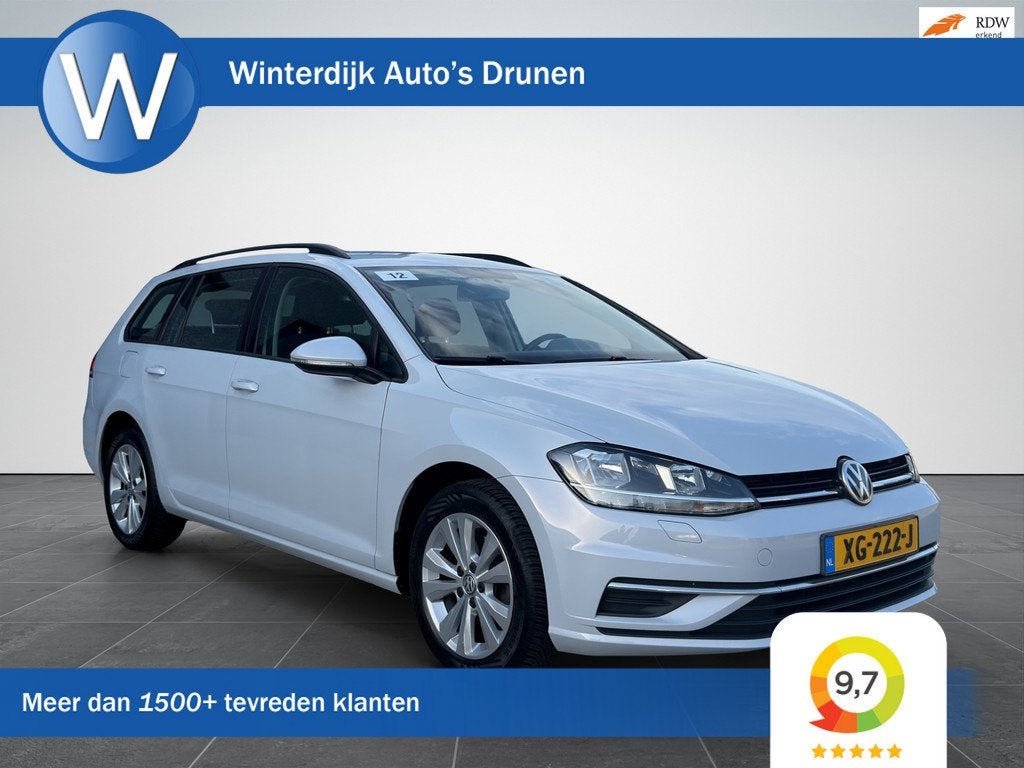 Volkswagen Golf Variant 1.0 TSI Clima|ParkeerCamera|Trekhaak, Voorwielaandrijving, 1195 kg, Gebruikt, Euro 6