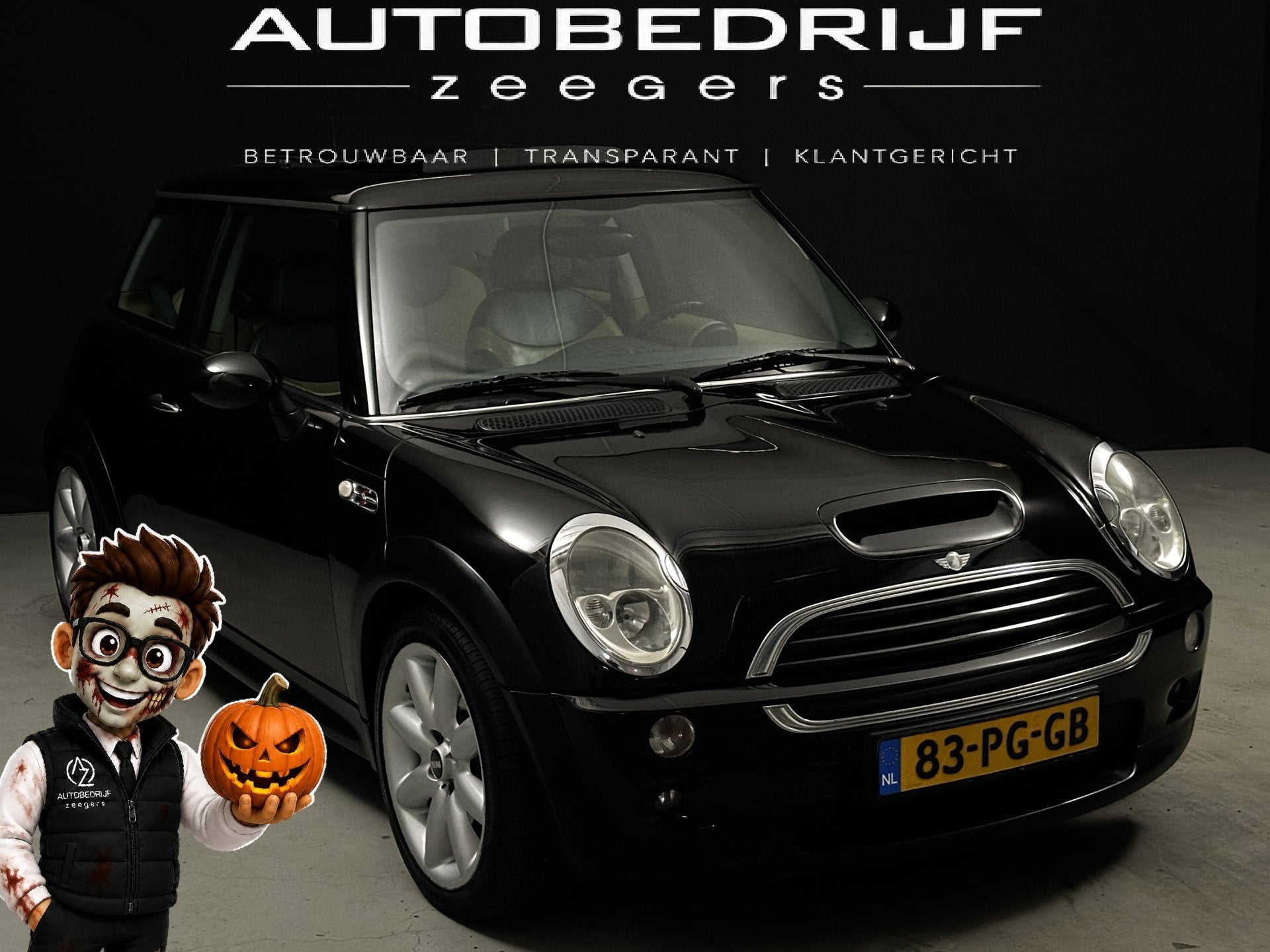 MINI 3-deurs 1.6 Cooper S Chili *Pano*AC*Full Leather*NAP*, Auto's, Gebruikt, 4 cilinders, 4 stoelen, Zwart