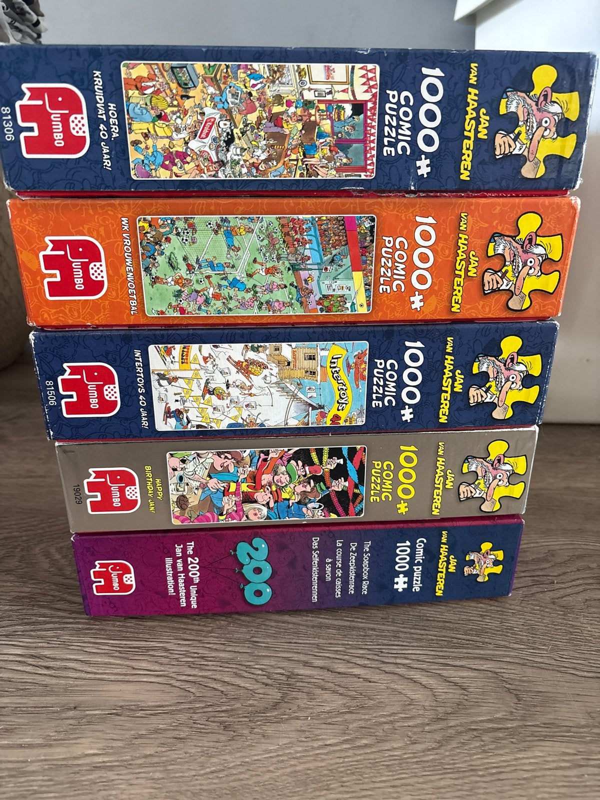 Jan van Haasteren puzzels - speciale uitgaves, Ophalen of Verzenden, 500 t/m 1500 stukjes, Zo goed als nieuw, Legpuzzel