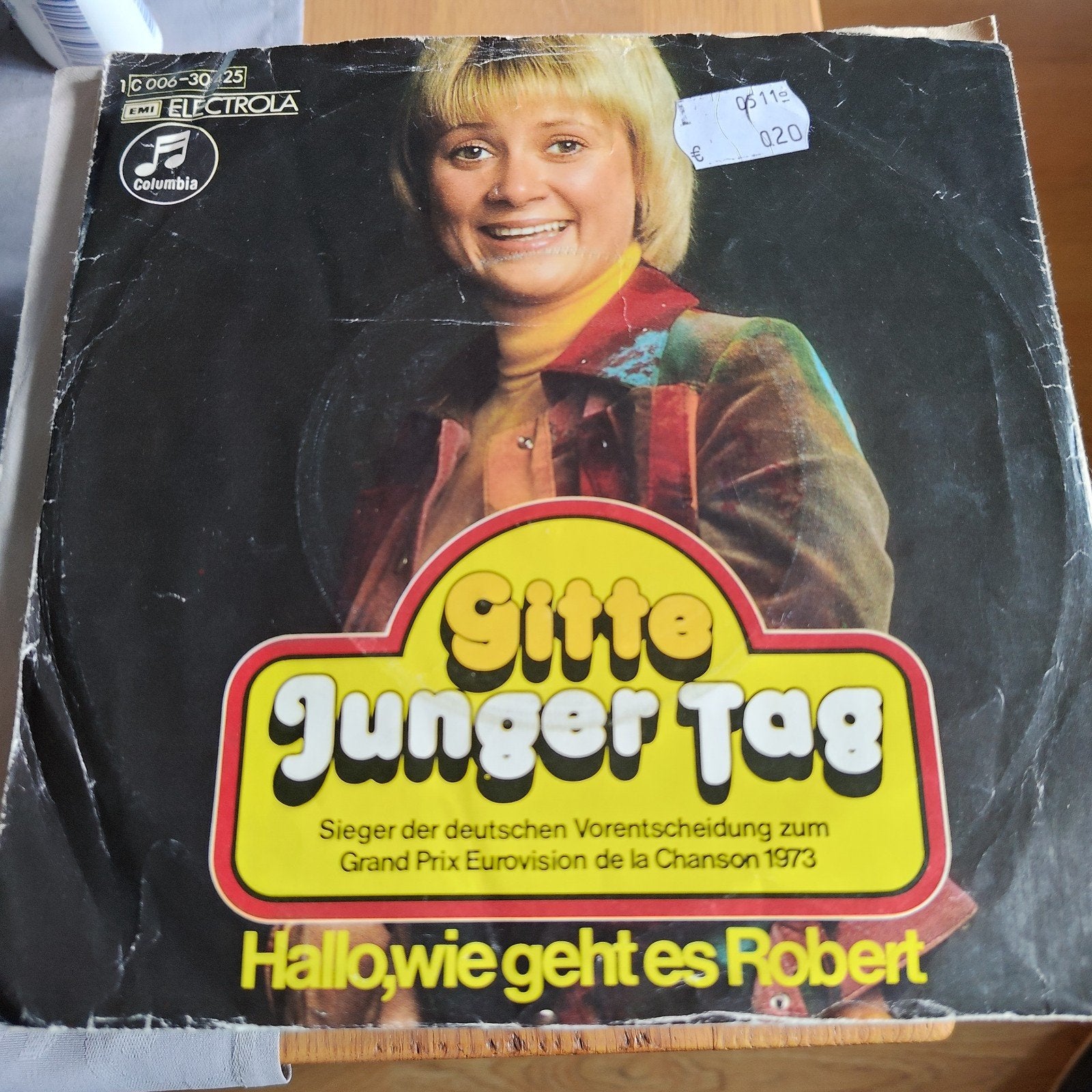 Gitte - Junger Tag Hallo, wie geht es Robert (Vinyl Single), Cd's en Dvd's, Gebruikt, 7 inch, EP, Schlager