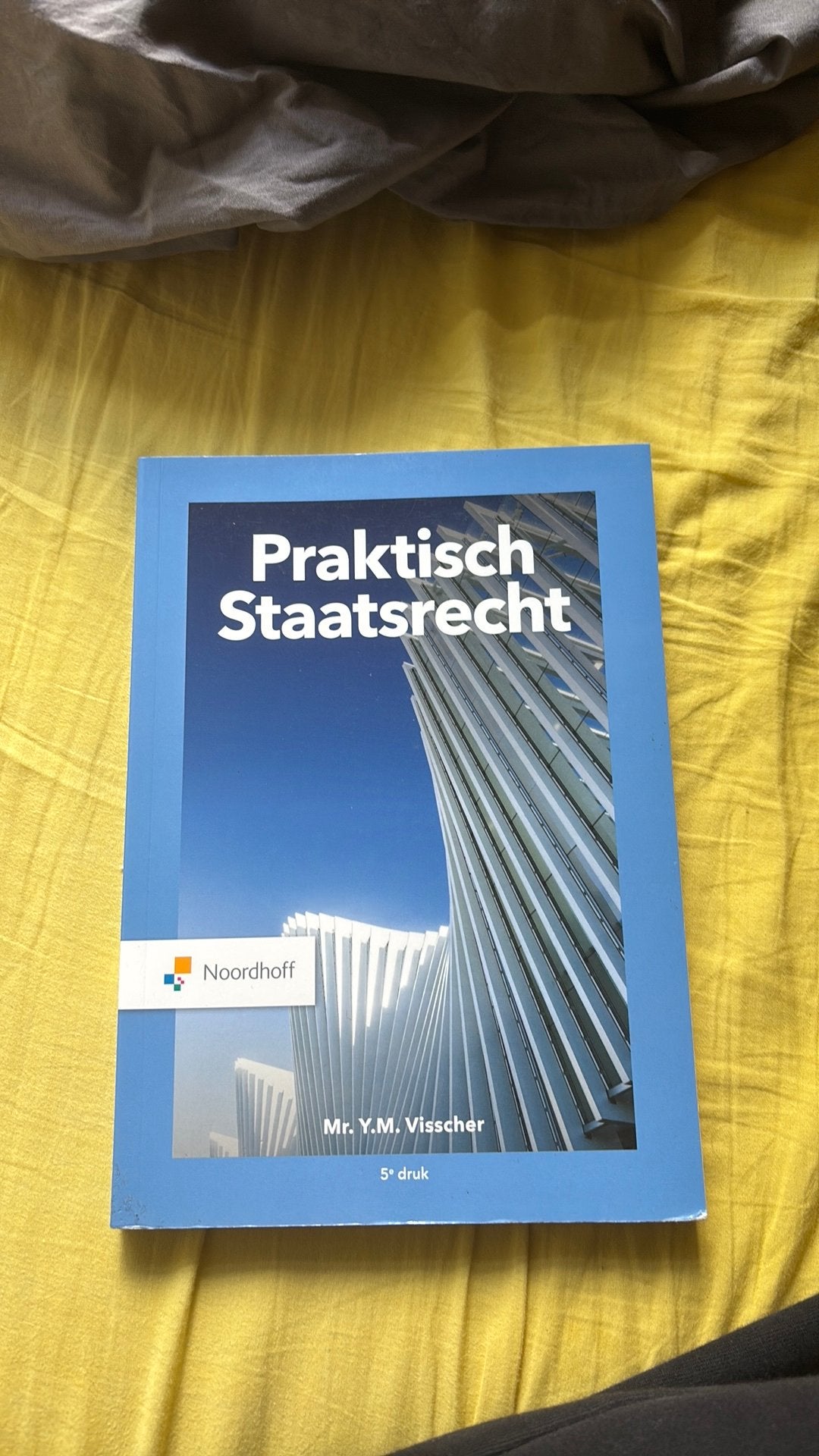 Praktisch Staatrecht 5e druk- Y.M. Visscher, Y.M. Visscher, Sociale wetenschap, Ophalen of Verzenden, Zo goed als nieuw
