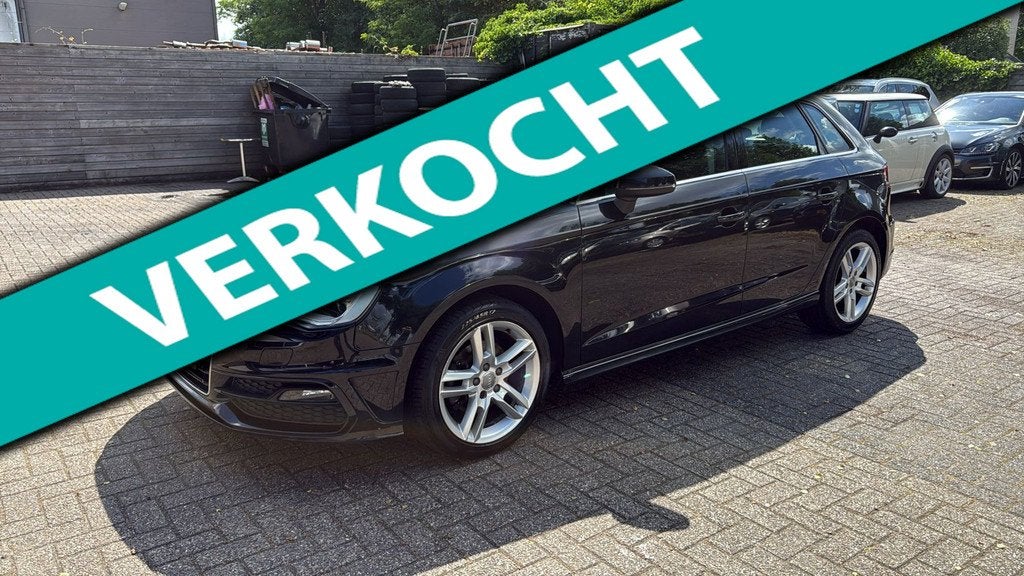 Audi A3 Sportback 1.4 TFSI Ambition Pro Line S G Tron Inruil, Auto's, Voorwielaandrijving, Gebruikt, Euro 6, 4 cilinders