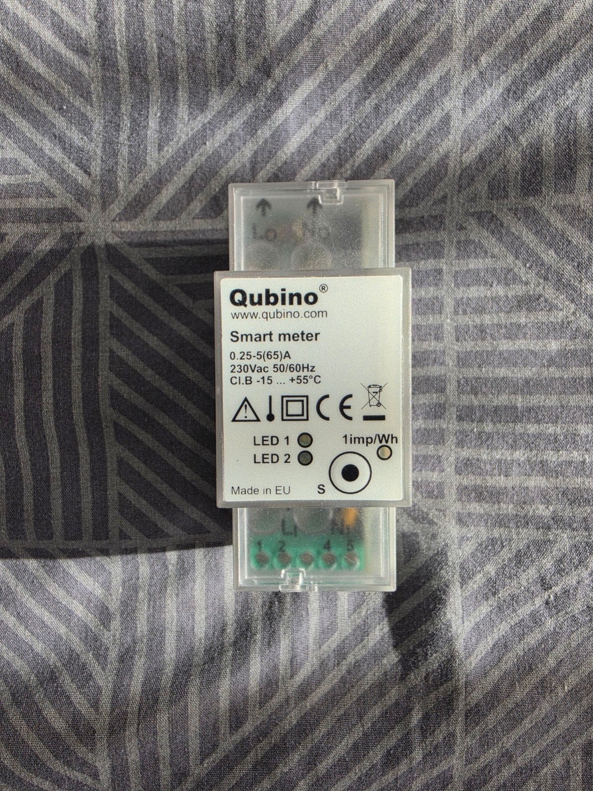 Qubino Smart Meter Z-Wave Plus (ook voor Toon), Ophalen of Verzenden, Zo goed als nieuw
