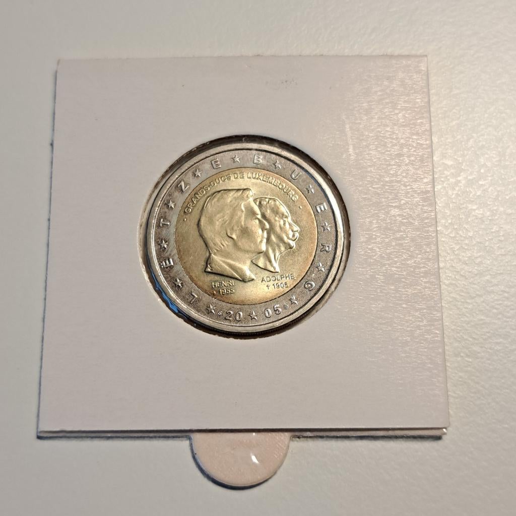 2 Euro Luxemburg 2005 - Dubbelportret, Ophalen of Verzenden, Luxemburg, 2 euro, Losse munt