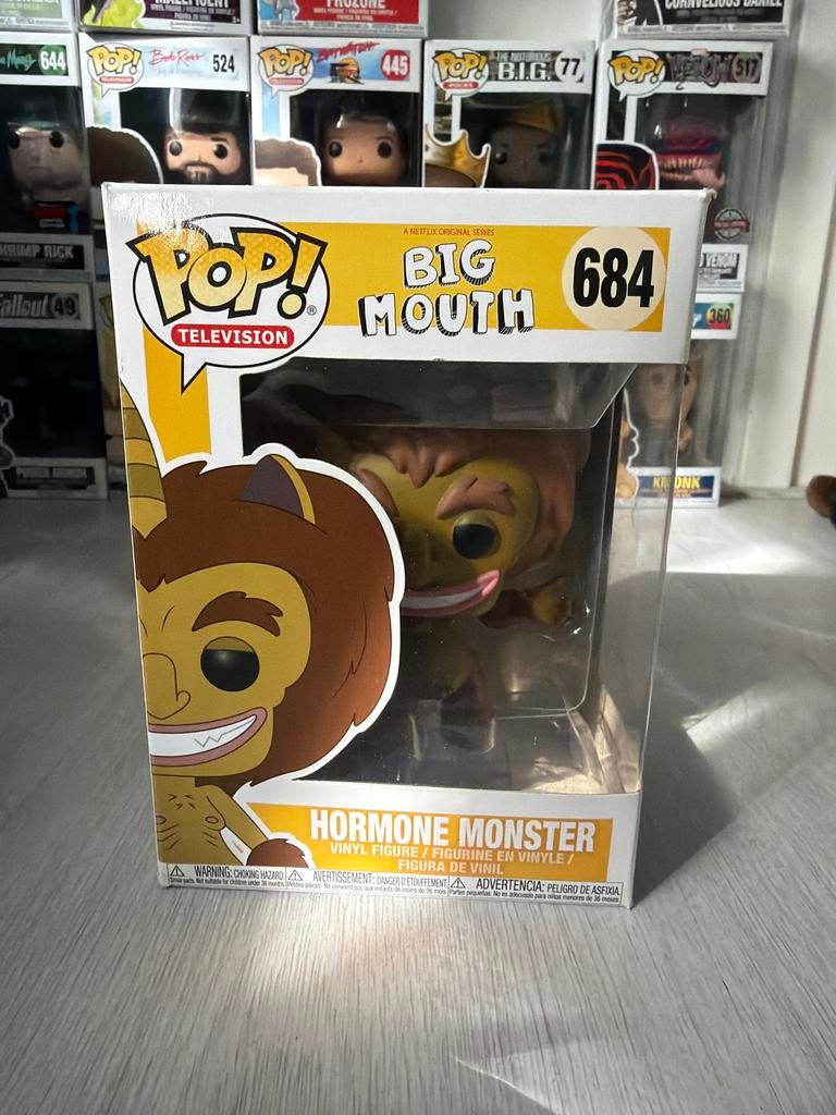 Funko Pop! Big Mouth - Hormone Monster #684, Ophalen of Verzenden, Nieuw