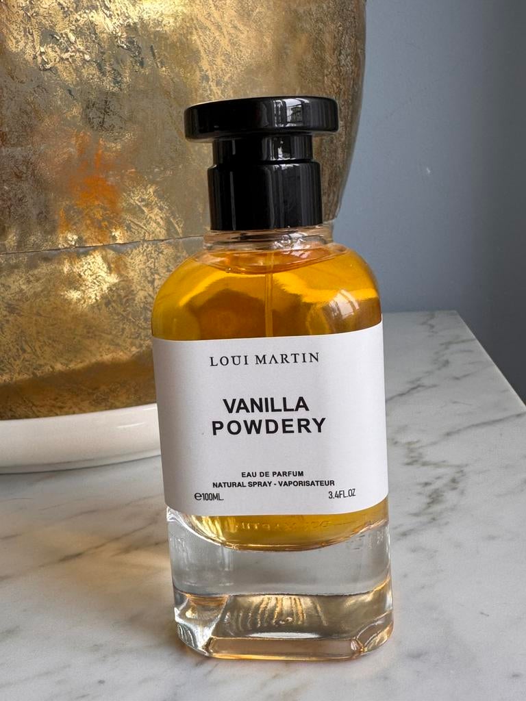 Vanilla powdery - Louis Martin, Sieraden, Tassen en Uiterlijk, Uiterlijk | Parfum, Ophalen of Verzenden, Zo goed als nieuw