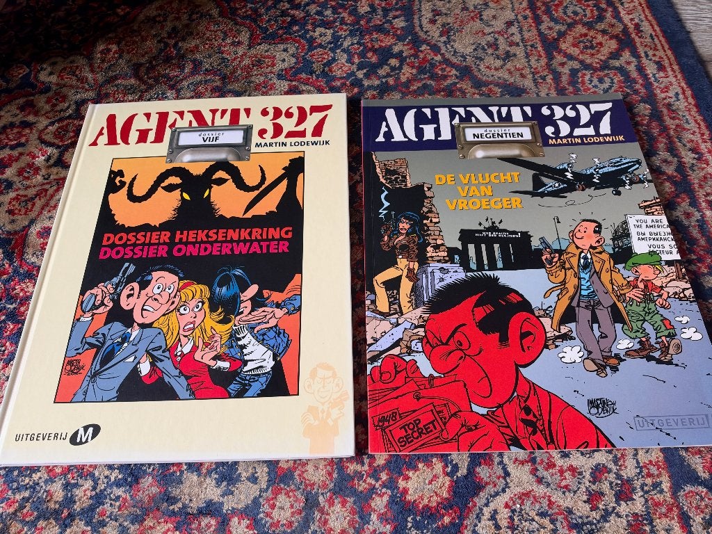 Agent 327. 2 Albums. Martin Lodewijk., Boeken, Martin Lodewijk., Ophalen of Verzenden, Zo goed als nieuw, Meerdere stripboeken