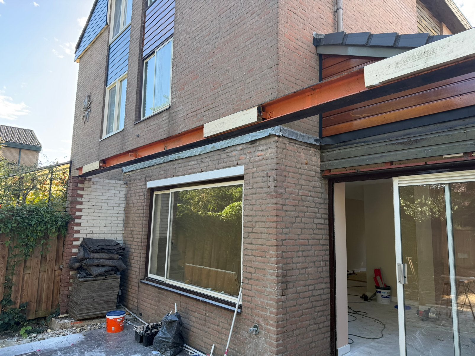 Stalen draagbalk gratis af te halen, Tuin en Terras, Ophalen, Zo goed als nieuw