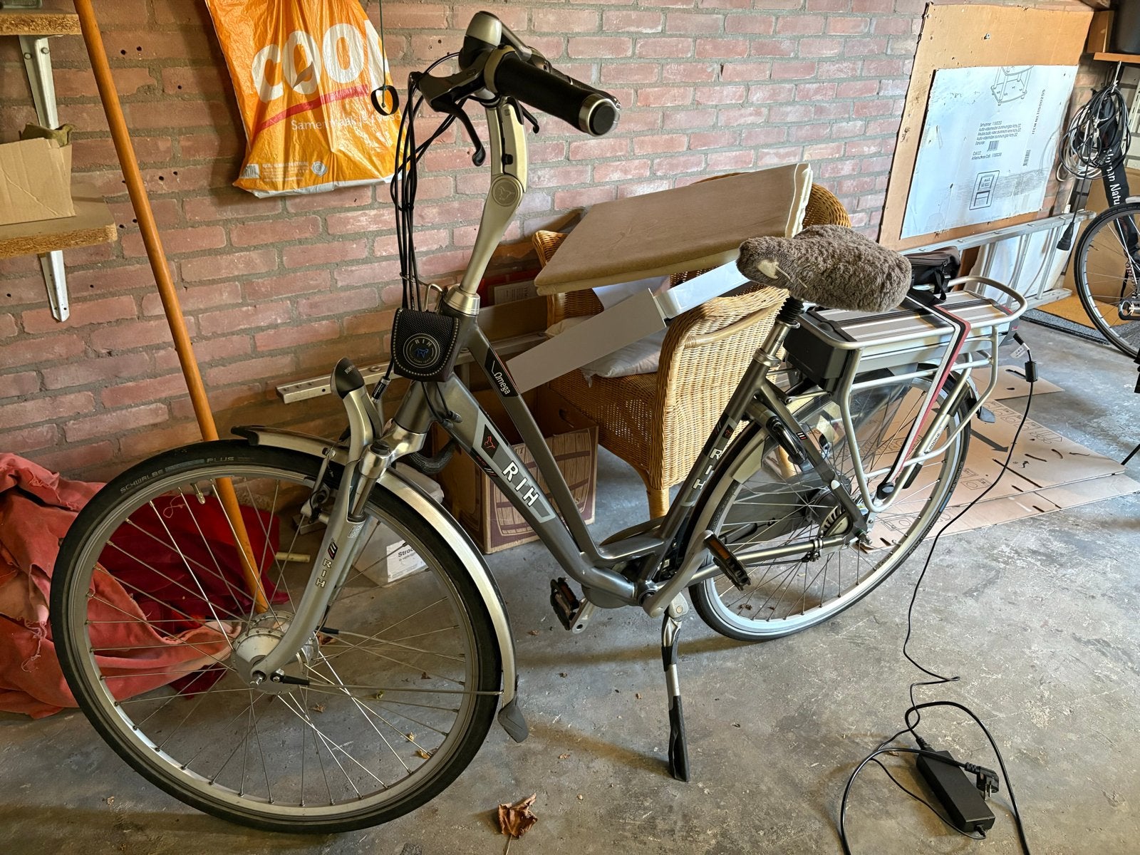 RIH Omega elektrische fiets, Gebruikt, accu aandachtspunt, Overige merken, Gebruikt, Ophalen of Verzenden, 51 tot 55 cm