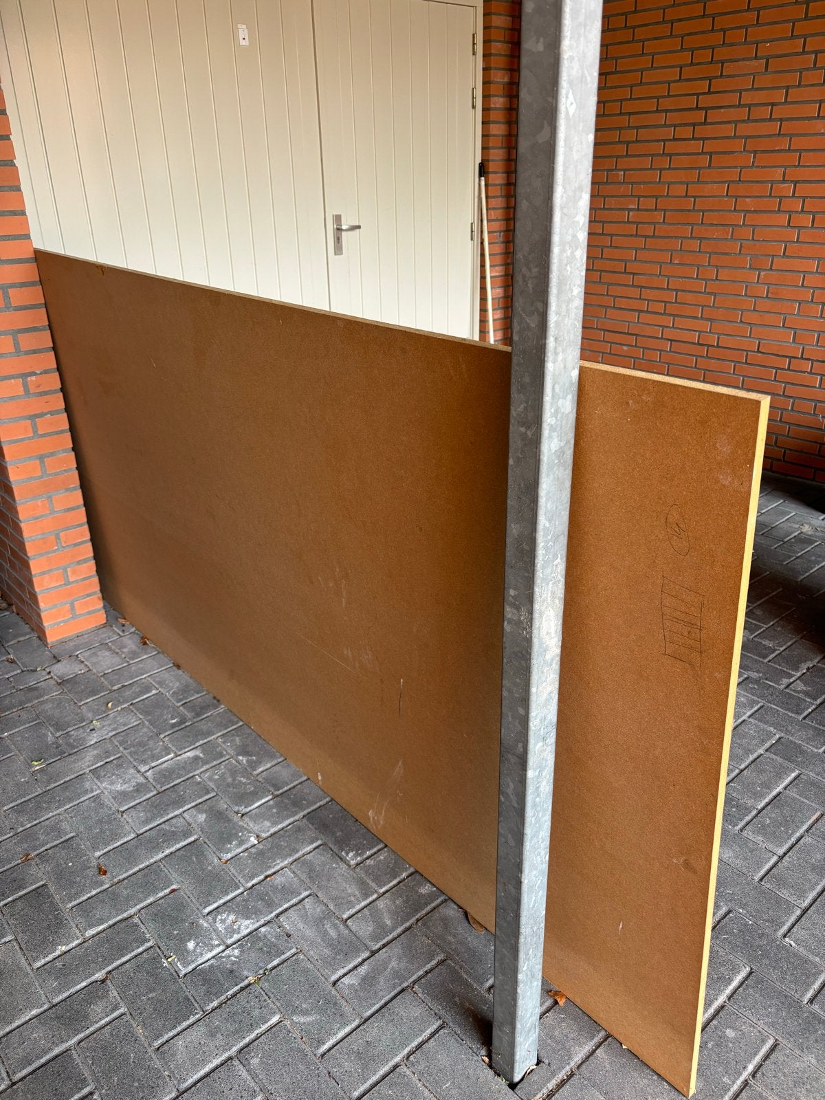 MDF Plaat 300x120 cm, 18 mm dik, Ophalen, Minder dan 25 mm, Overige typen, Nieuw