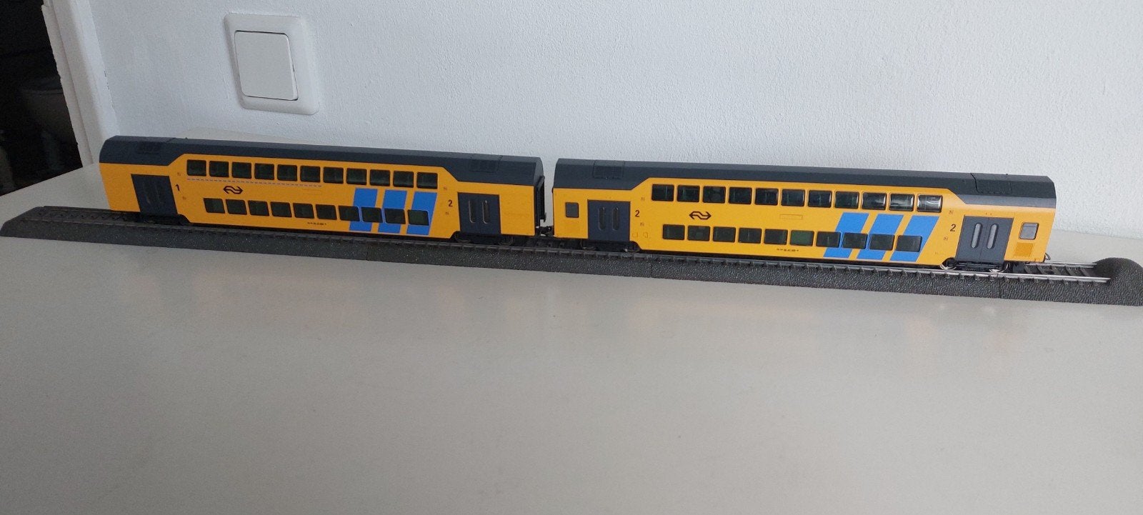 2 Piko NS Personen rijtuigen, Gelijkstroom of Wisselstroom, Wagon, Piko, Ophalen of Verzenden