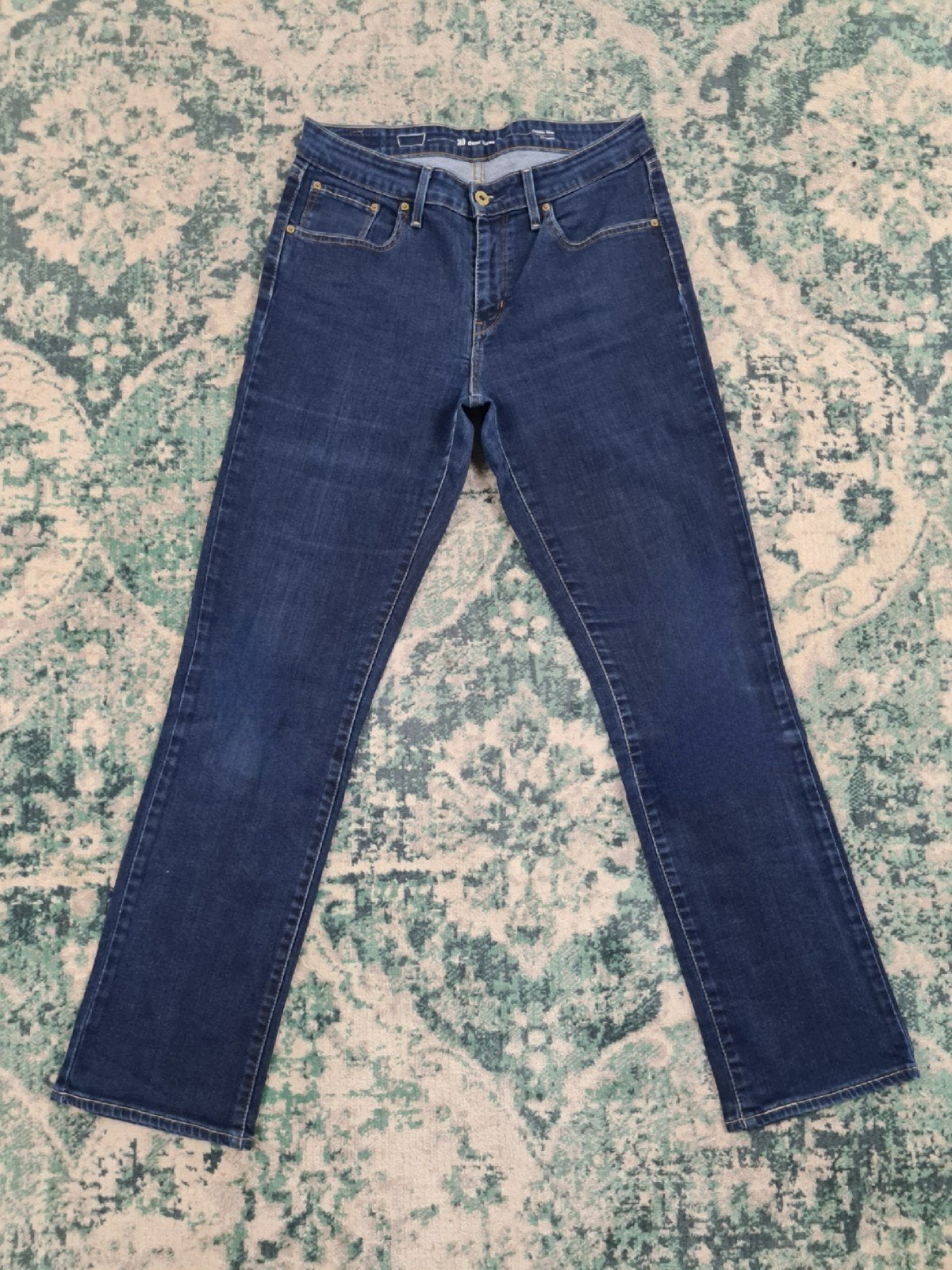 Levi’s curve classic straight W30 L30 Tulsi3030 High-rise, Blauw, Ophalen of Verzenden, Zo goed als nieuw, W30 - W32 (confectie 38/40)
