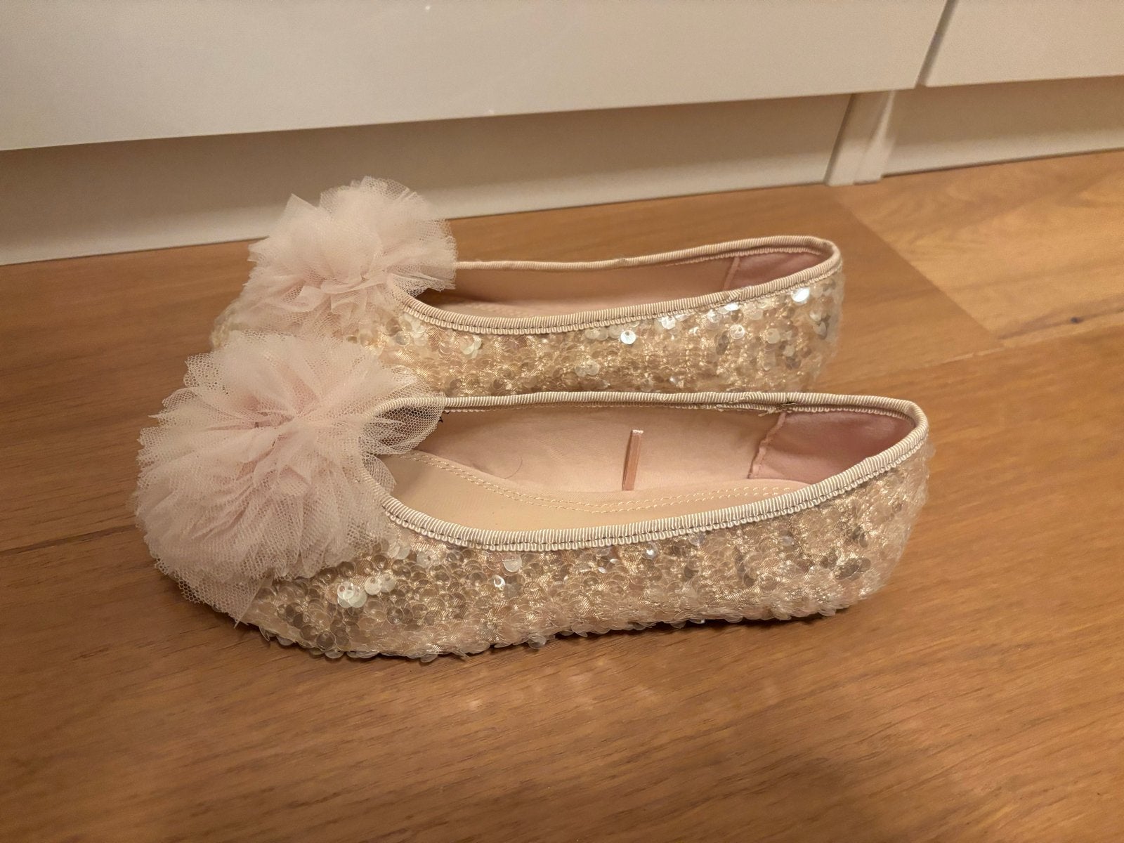 Zara Meisjes Ballerina's met Pailletten maat 34, Kinderen en Baby's, Kinderkleding | Schoenen en Sokken, Ophalen of Verzenden