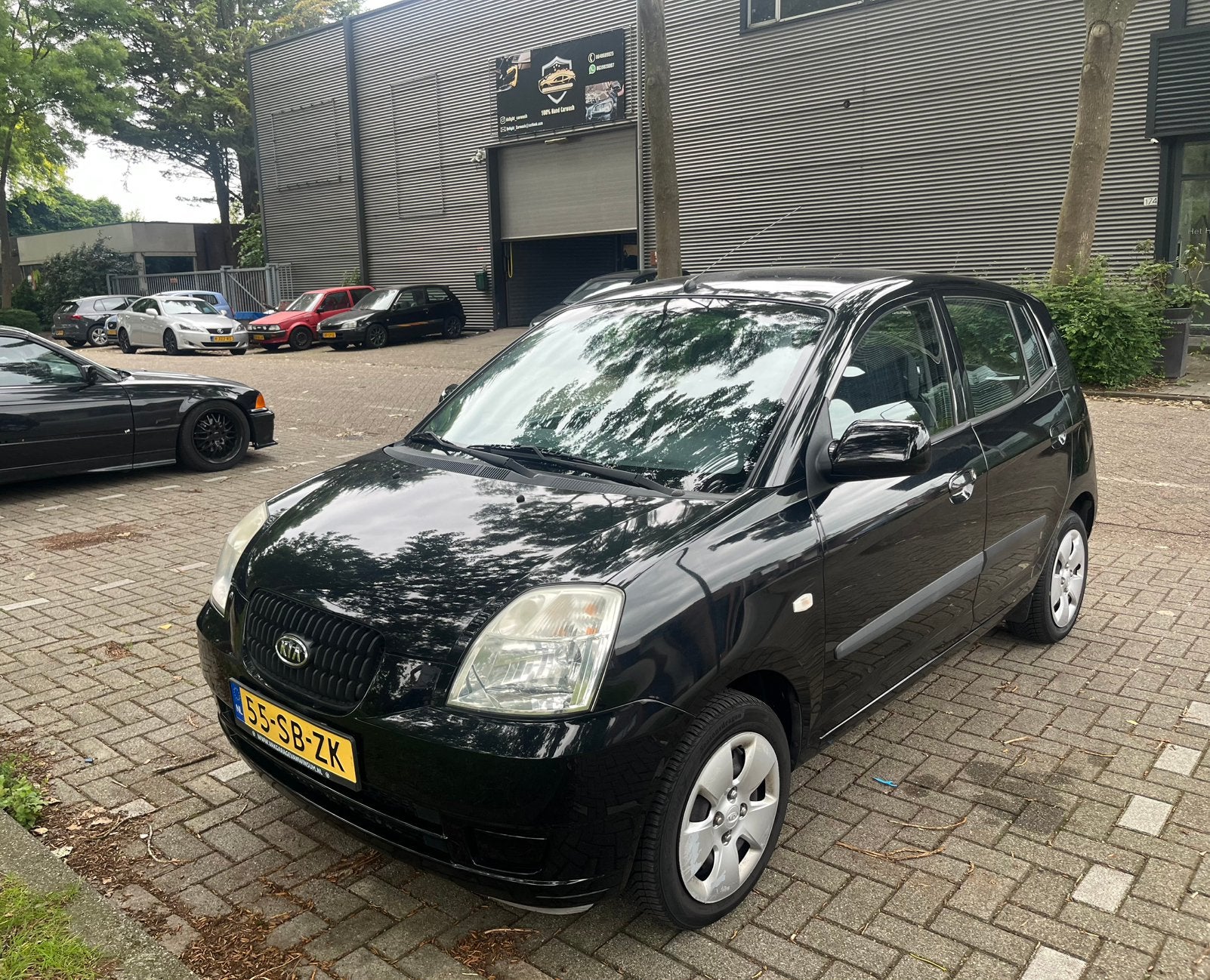 Kia Picanto 1.0 2005 | 86.711 km NAP | onderhoudsboekje, Auto's, Kia, Voorwielaandrijving, 836 kg, 31 €/maand, 4 cilinders