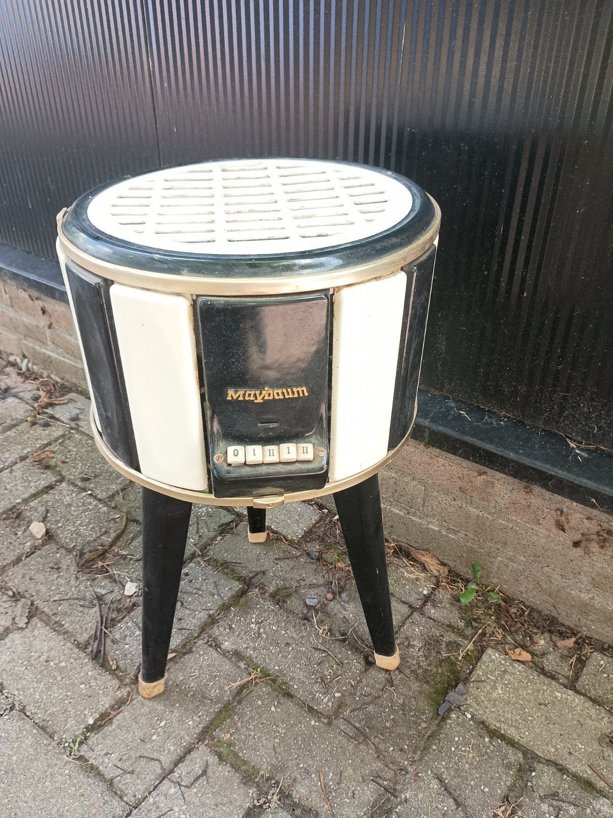 Vintage Maybaum hete lucht ventilator jaren '50 - Decoratie, Ophalen of Verzenden