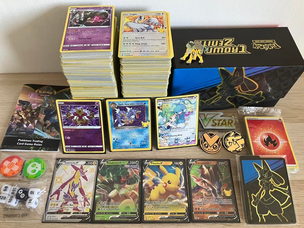 Set van 970 verschillende originele Pokemon kaarten, Hobby en Vrije tijd, Ophalen of Verzenden, Zo goed als nieuw, Meerdere kaarten