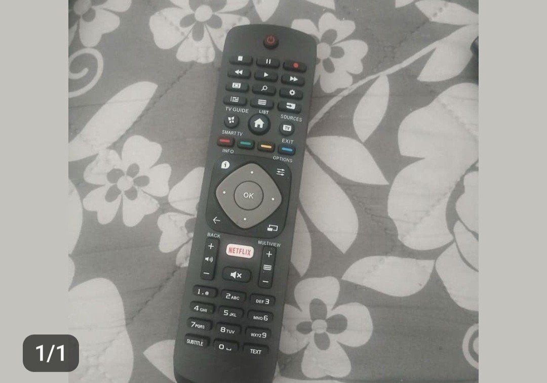 Nieuwe Philips afstandsbediening met Netflix knop, Ophalen, Nieuw, Tv