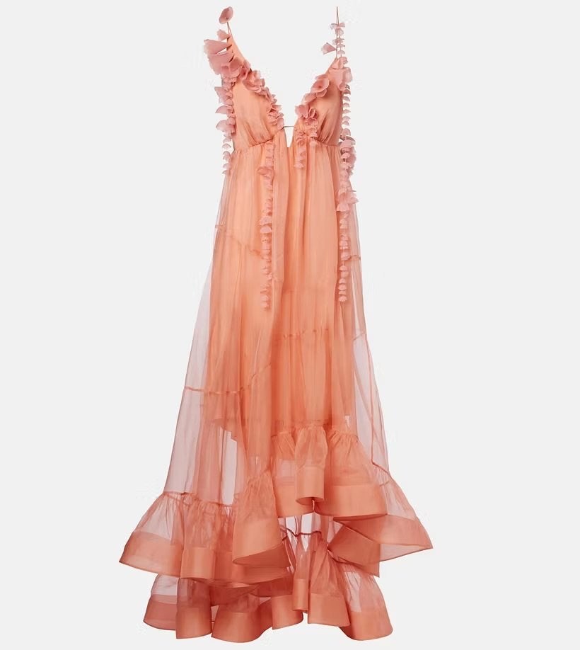 Zimmermann jurk, Verzenden, Zo goed als nieuw, Overige kleuren, Onder de knie