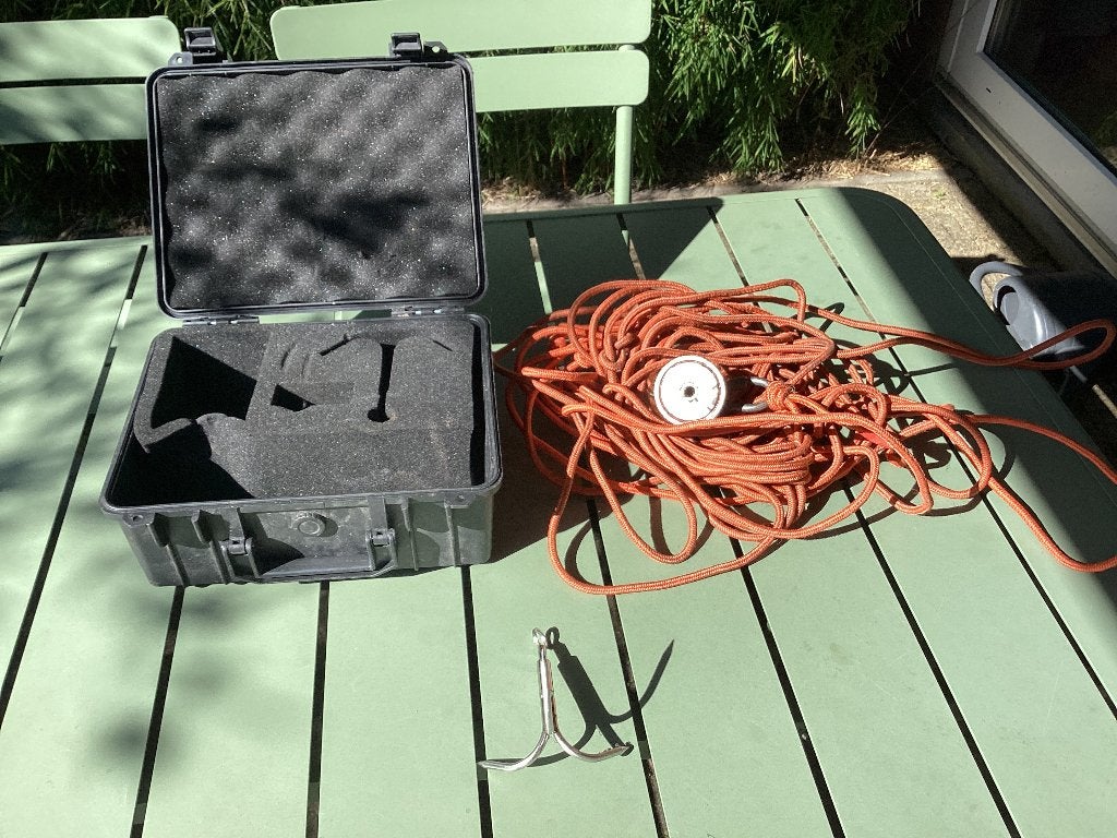 Magneetvissen Set 180 kg, Ophalen of Verzenden, Gebruikt
