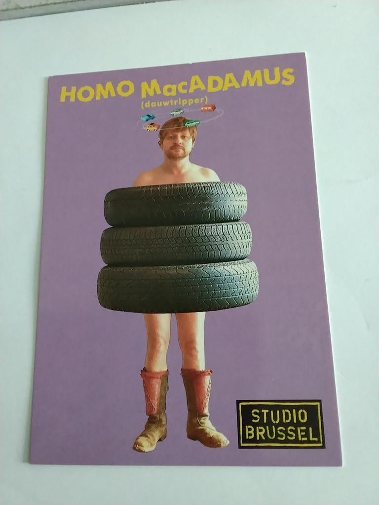 HOMO  MACADAMUS ( DAUWTRIPPER)  STUDIO BRUSSEL, Ophalen of Verzenden