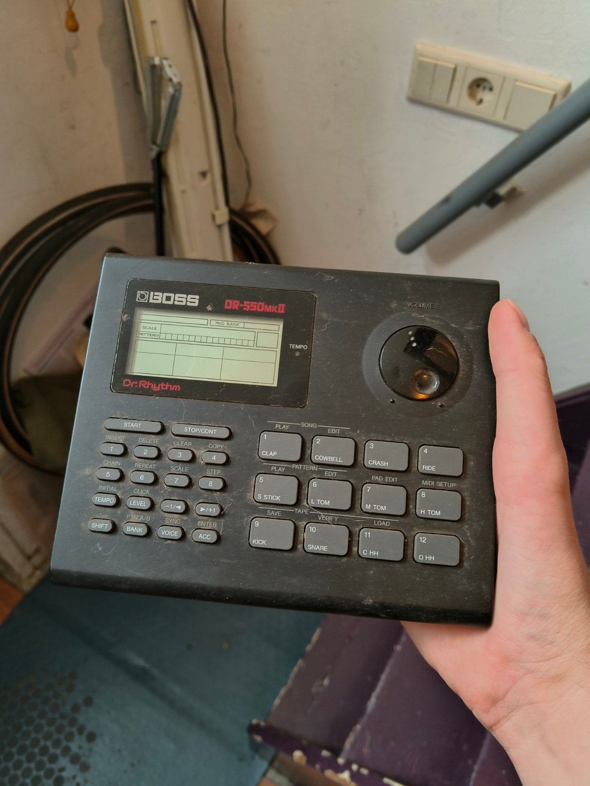 Boss DR-550mkII Dr. Rhythm Drum Machine, Ophalen, Gebruikt, Boss