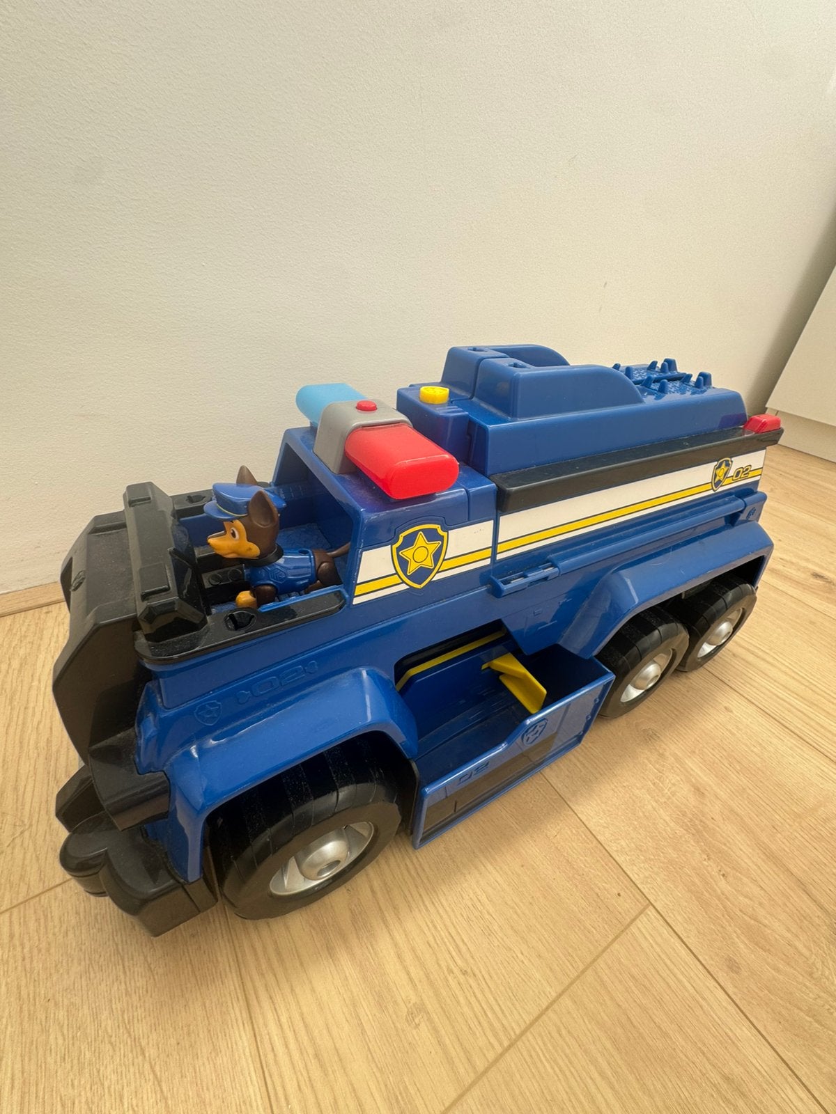 Paw Patrol truck Chase incl helikopter, Ophalen, Gebruikt