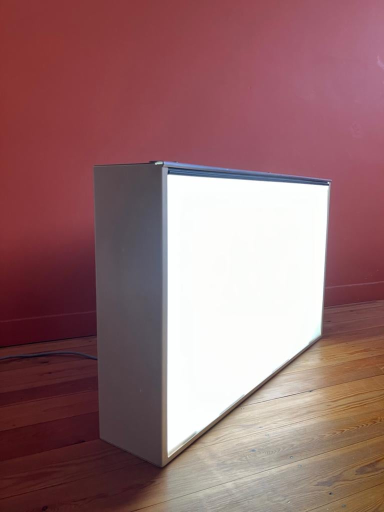 Vintage Lichtbak / Lightbox - Jaren '70, Ophalen, Gebruikt