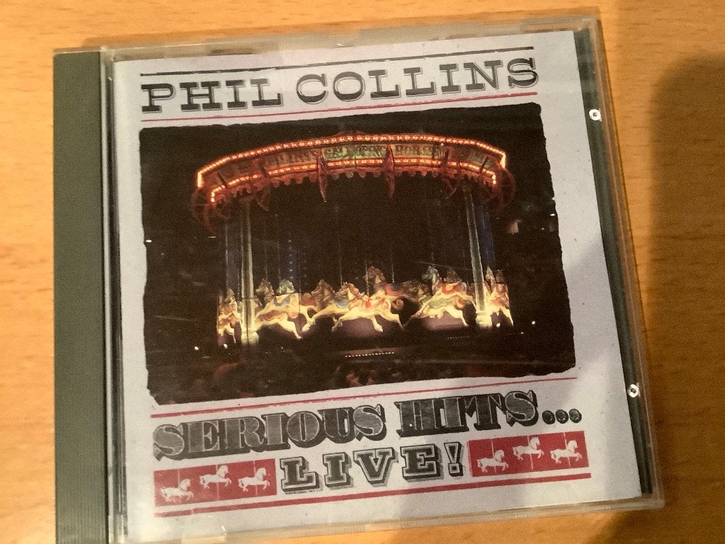 Phil Collins – Serious Hits… Live! – 1990, Inclusief boekje, Pop, Ophalen of Verzenden, Zo goed als nieuw