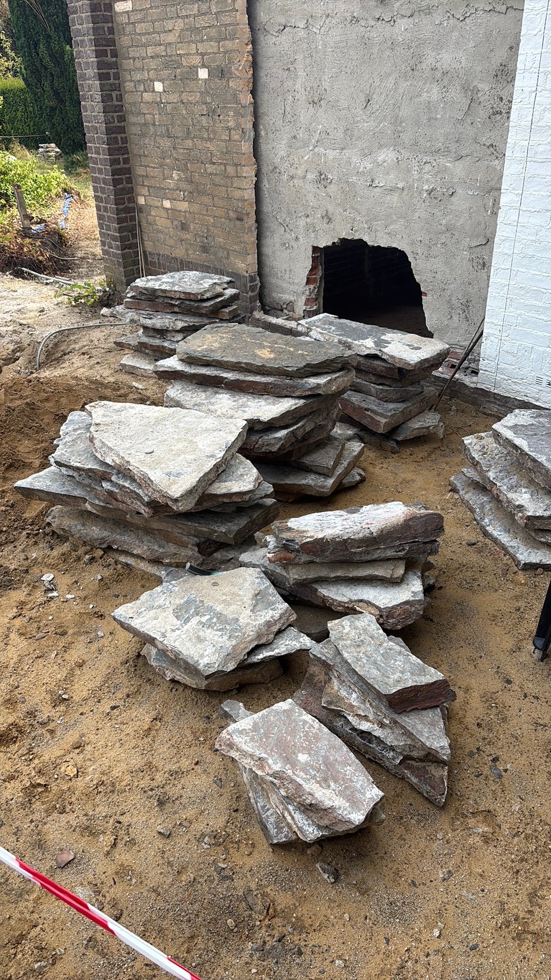 Gratis Leistenen, Ophalen, 60 cm of meer, Gebruikt, Hardsteen