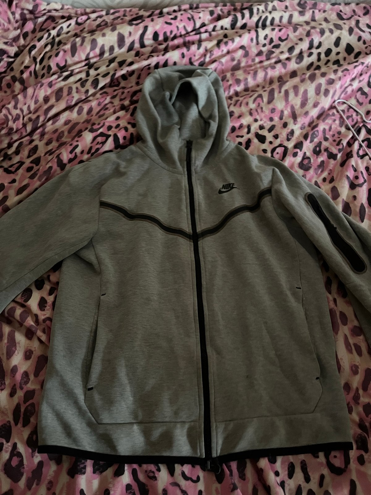 Nike Tech Fleece Hoodie Grijs - Zo goed als nieuw, Ophalen, Zo goed als nieuw