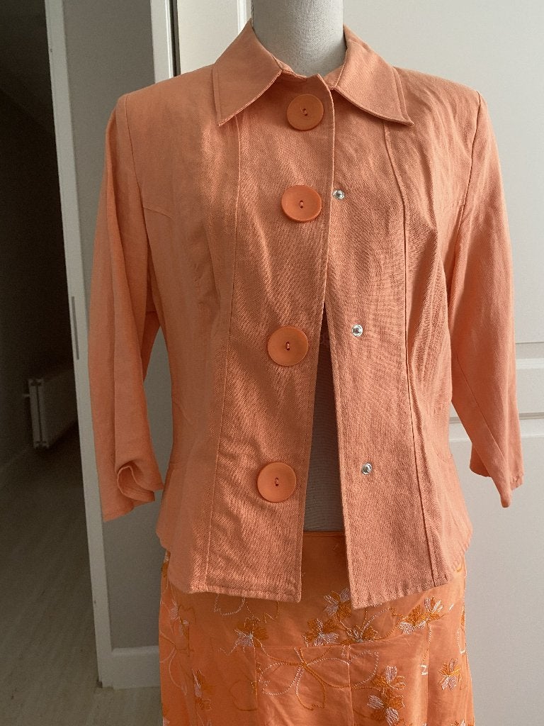 Jasje Maat 42 Oranje PROMISS, Promiss, Maat 42/44 (L), Oranje, Ophalen of Verzenden