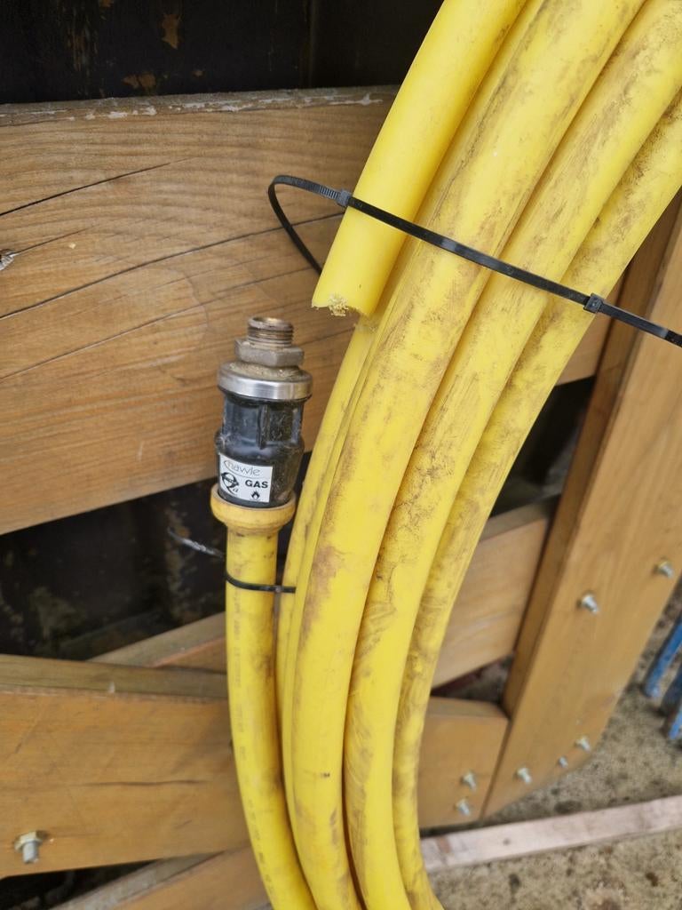 Gasleiding, Ophalen, Overige materialen, 6 meter of meer, Overige typen