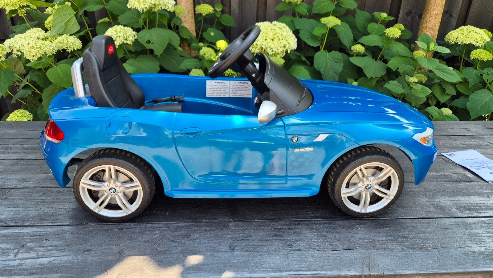 BMW Z4 elektrische kinderauto - voor de handige vader, Ophalen, Gebruikt, Afstandsbediening