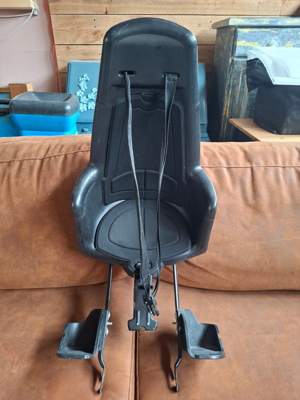 Bobike Maxi+ achterzitje met zwart kussen, Ophalen, Achterzitje, 9 t/m 36 kg, Bobike