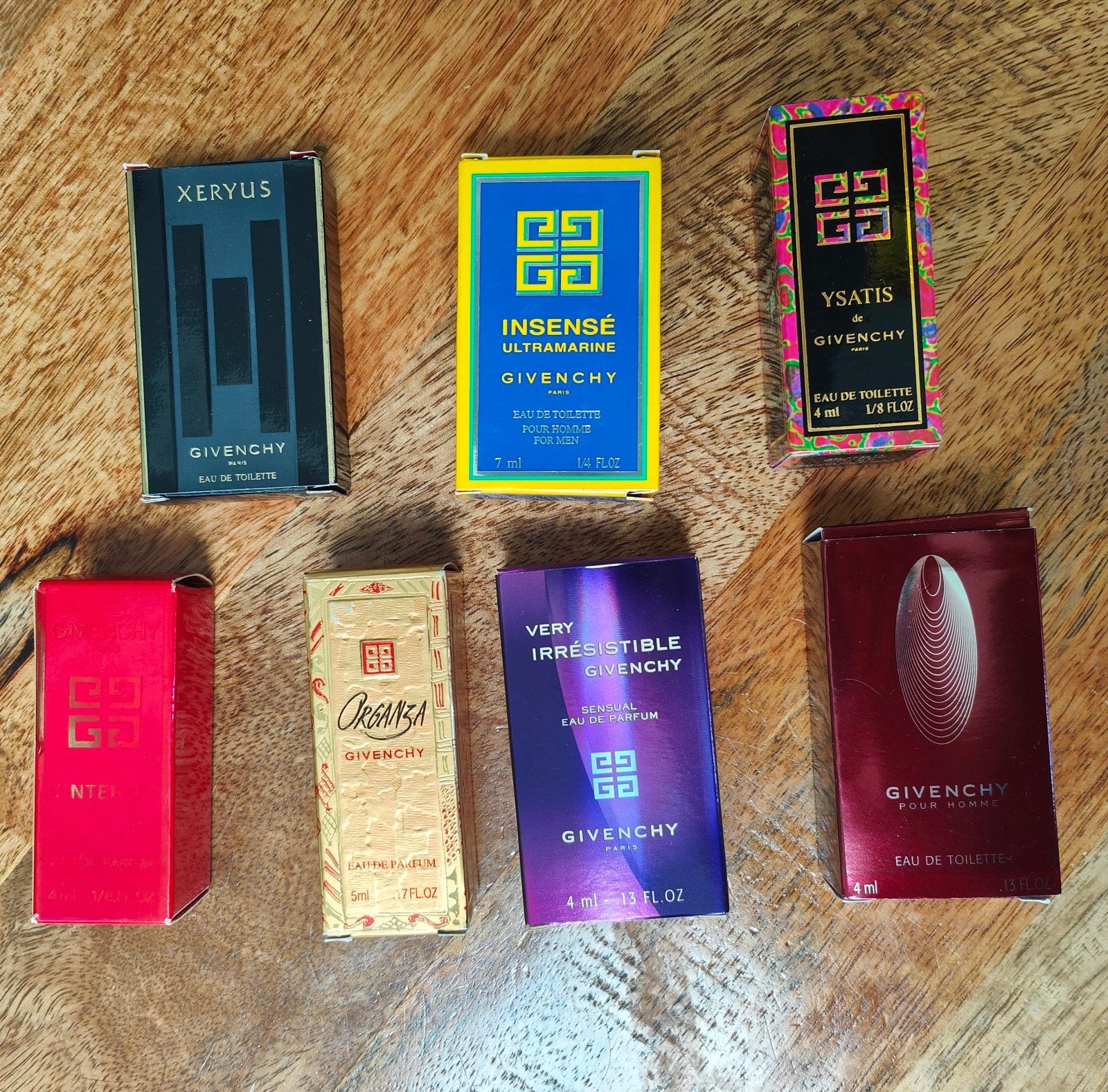 Vintage Givenchy Miniatuur Parfum Collectie – Ongeopend fles, Ophalen of Verzenden, Nieuw