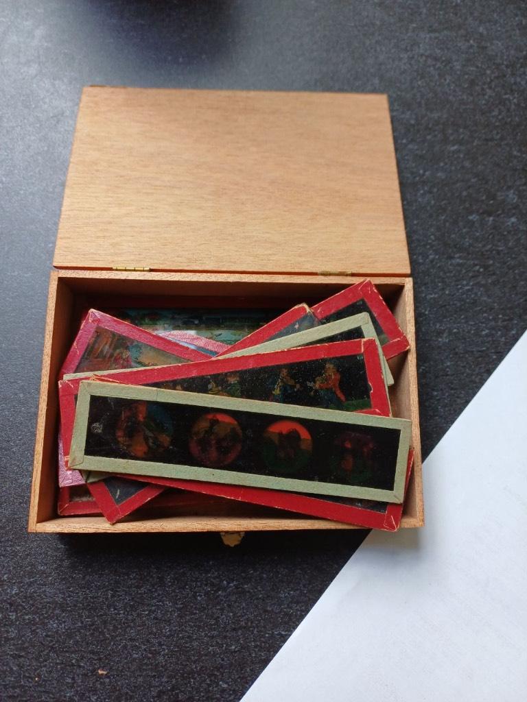 Toverlantaarn glasplaatjes, -, -, Overige typen, Ophalen of Verzenden