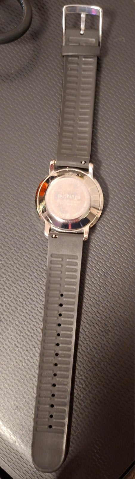 Withings Steel HR Sport Hybride Smartwatch Zwart, Gebruikt, Verzenden, Withings, Zwart