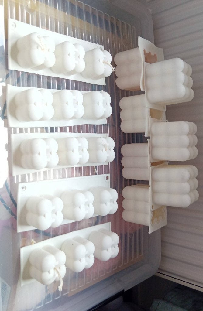 Kaarsen maken set, Ophalen, Zo goed als nieuw, Handgemaakt, Knutselmateriaal