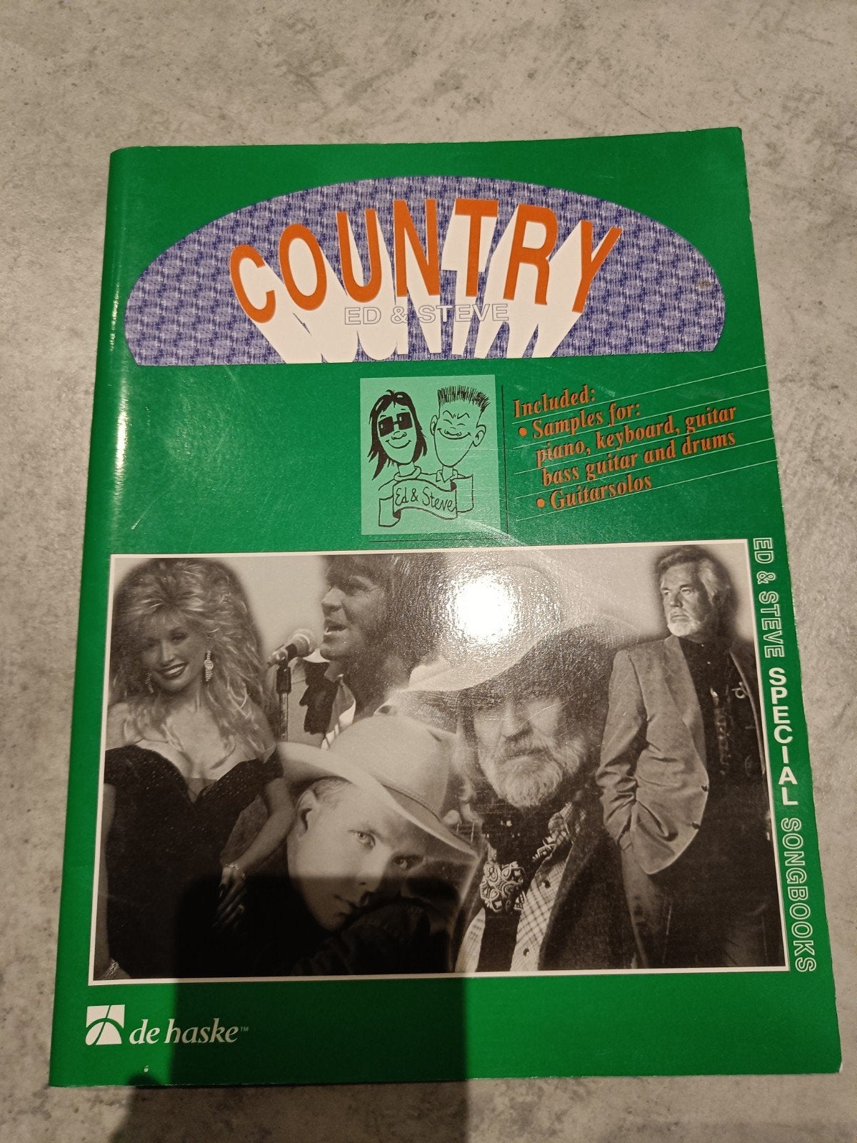 Ed & Steve Songbook: Countryliedjes voor diverse inst, Gitaar, Ophalen of Verzenden, Zo goed als nieuw, Artiest of Componist