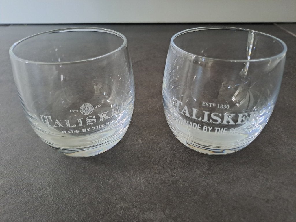 Talisker whisky glas tuimelglas, Verzamelen, Ophalen, Nieuw, Gebruiksvoorwerp