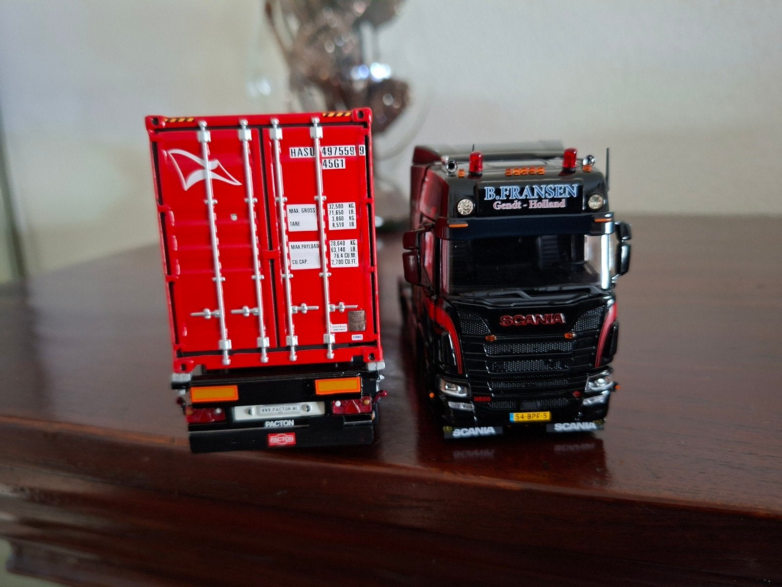 imc 1.50 Scania van  Fransen uit Gent, Ophalen of Verzenden, Zo goed als nieuw, Bus of Vrachtwagen, Overige merken