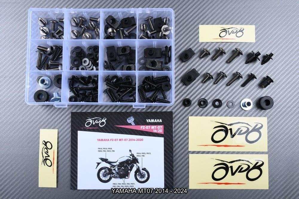Kuip bouten set voor YAMAHA MT07 2014 2024 2018, Verzenden, Nieuw