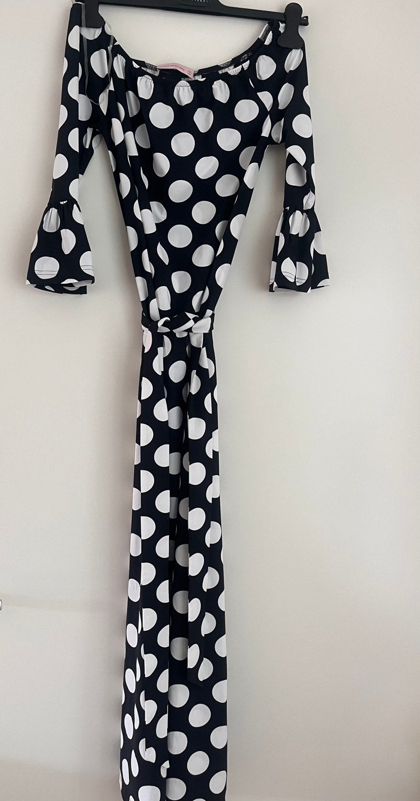 Heerlijk travelstof jurkje van Studio Anneloes maat S, Kleding | Dames, Blauw, Ophalen of Verzenden, Zo goed als nieuw, Maat 36 (S)