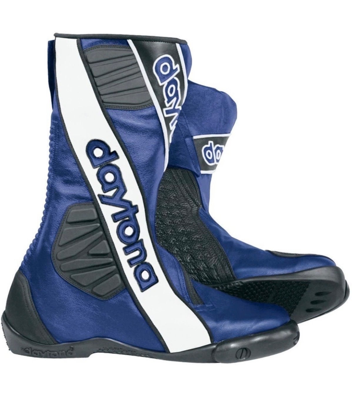 Daytona Motorlaarzen - Blauw/Wit, Motoren, Ophalen of Verzenden, Tweedehands, Heren, Laarzen