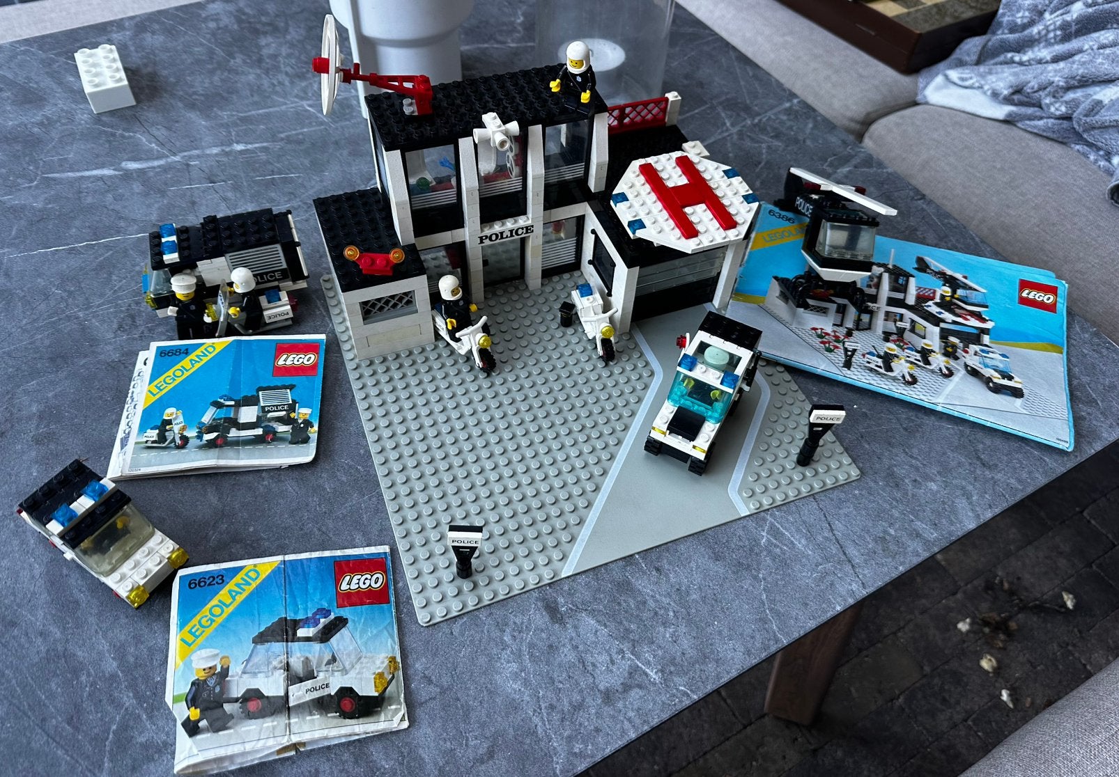 Lego sets politie ‘vintage’, Kinderen en Baby's, Speelgoed | Duplo en Lego, Compleet, Lego, Ophalen of Verzenden, Complete set