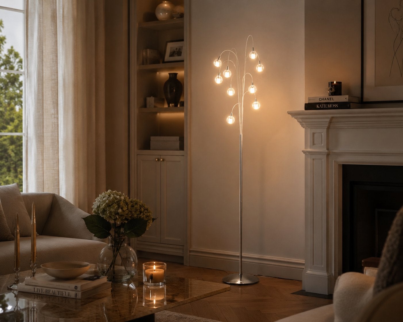 Jan des Bouvrie design lamp - Nieuw in doos, Huis en Inrichting, Ophalen of Verzenden, Nieuw, Metaal, 150 tot 200 cm