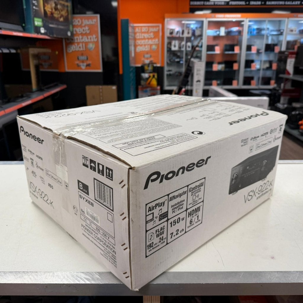 Pioneer VSX-922-K Versterker | Nieuw uit doos, Pioneer, Nieuw, Support@pioneer.com, 28-8, Honkomagome 2-chome, Bunkyo-ku
Tokyo 113-0021
Japan