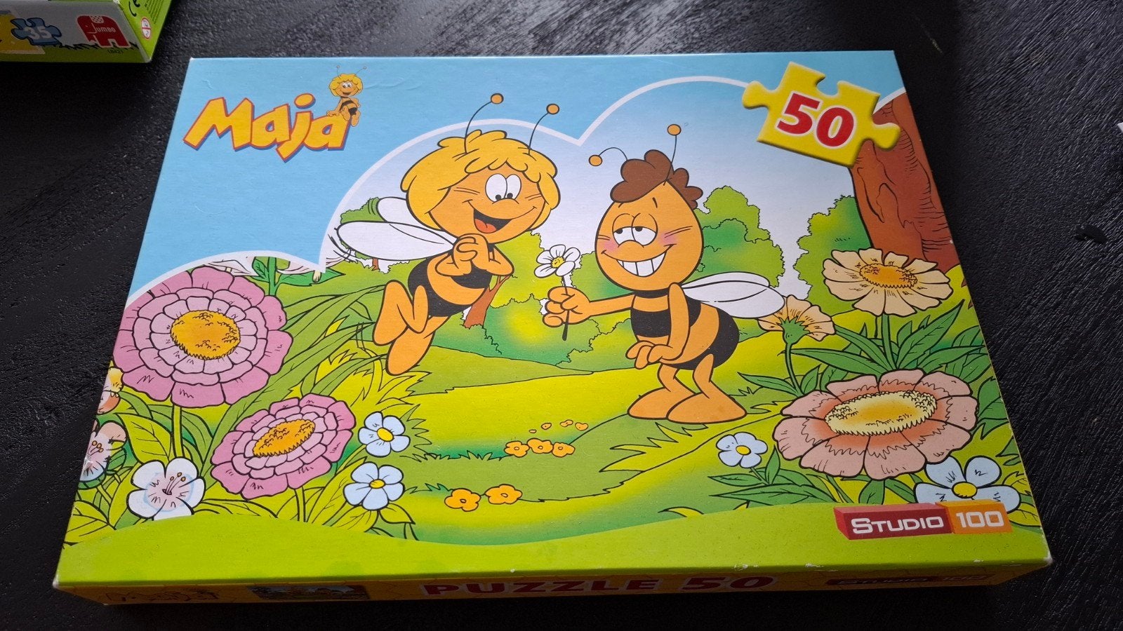 Maja de Bij puzzel - Compleet en in goede staat, Ophalen, 10 tot 50 stukjes, Zo goed als nieuw, 4 tot 6 jaar
